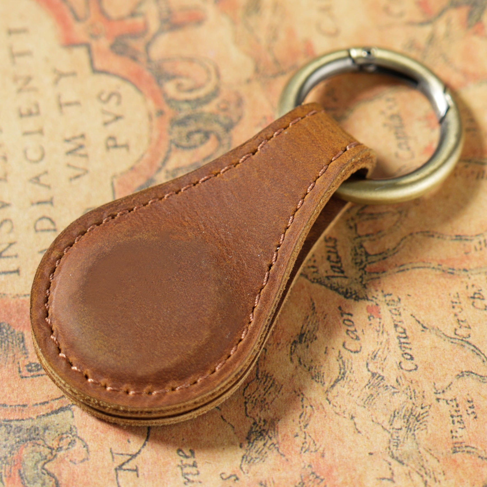 Wholesale First Layer Cowhide Magnetic Portable Multifunctional Storage Clip